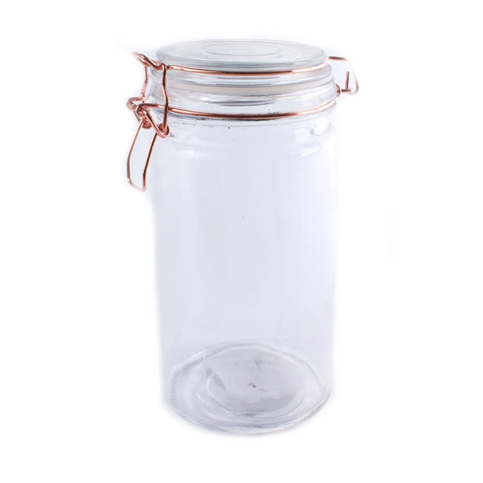 Elkins Kitchen Storage Jar with Copper Wire Fastening