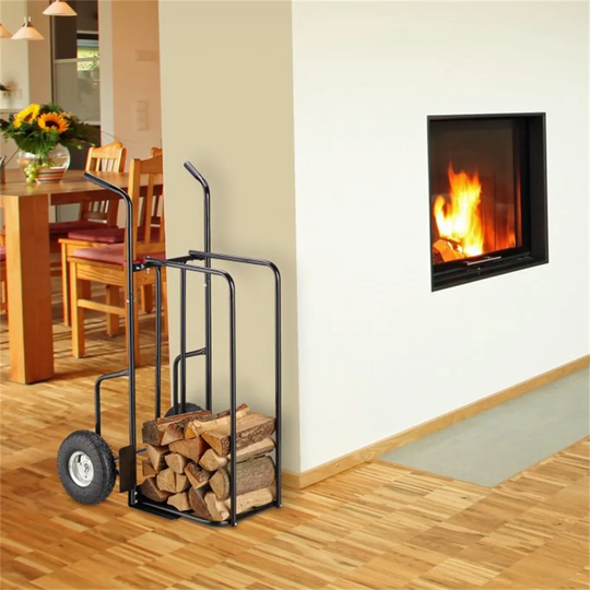 Boughner 63Cm W Metal Log Rack