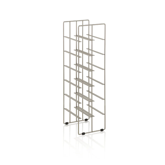Dorceans 12 Bottle Floor Wine Bottle Rack in Satin