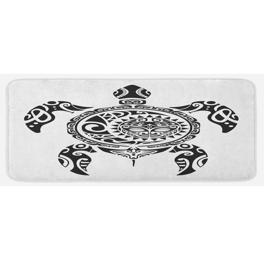 Reverie Turtle Hawaiian Maori Animal Kitchen Mat