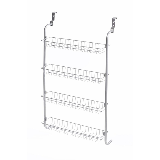 4 Tier Over Door Hanging Rack / Shelves For Pantry Or Storage Cupboard