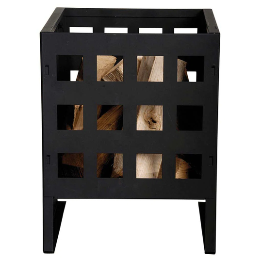 Farn 40Cm H x 30.5Cm W Iron Wood Burning Outdoor Fire Pit