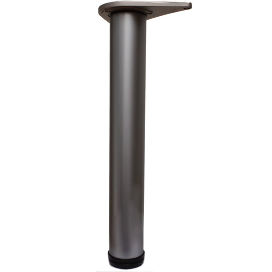 1 x 870mm Adjustable Aluminium Breakfast Bar Worktop Support Table Leg 60mm Diameter