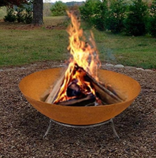 Millersburg 20Cm H x 45Cm W Cast Iron Charcoal Outdoor Fire Pit