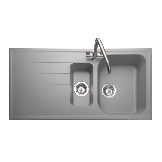 1.5 Bowl Inset Kitchen Sink