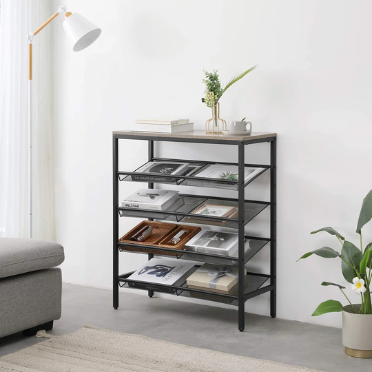 16 Pair Shoe Rack
