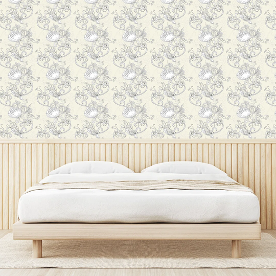 Poquoson Matte Peel & Stick Wallpaper Roll