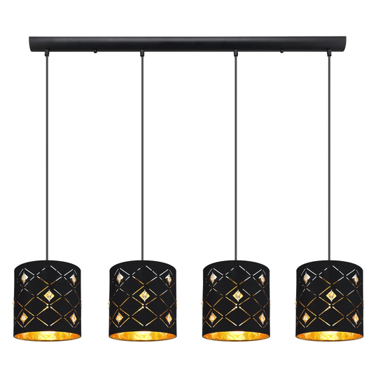 Irvington 4 - Light Kitchen Island Linear Pendant