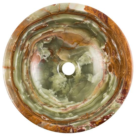 Bruno Stone Circular 405mm Countertop Basin
