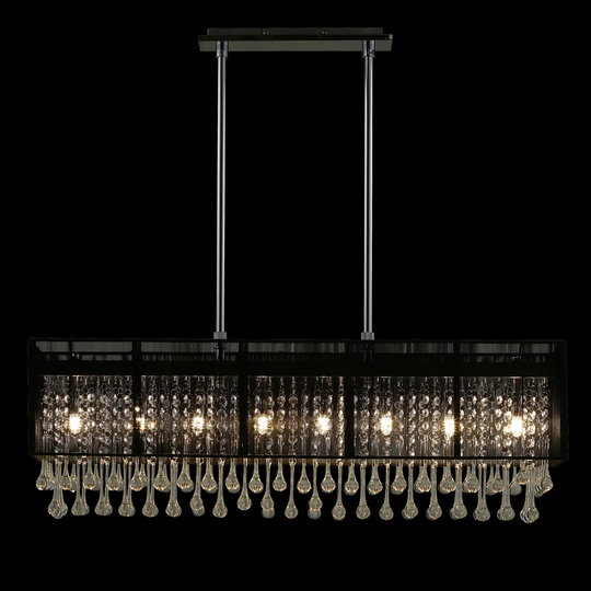 Dominic 8-Light Kitchen Island Linear Pendant