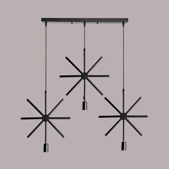 Lavanya 3 - Light Kitchen Island Geometric Pendant