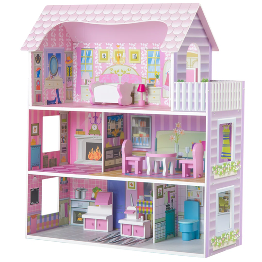 Christianson Large Wooden Dollhouse