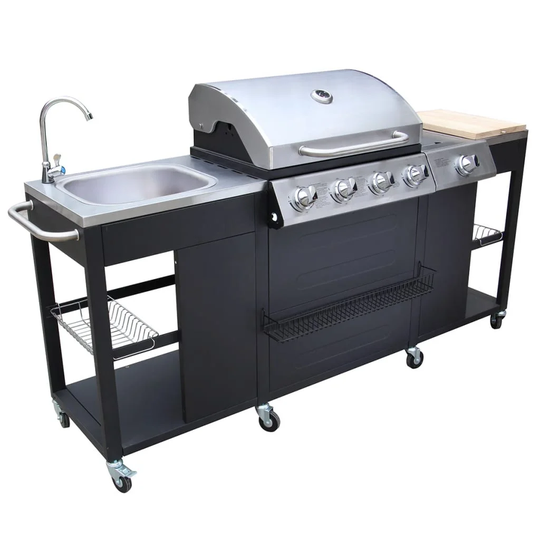66cm Croydon Outdoor 4-Burner Built-In Liquid Propane Barbecue Grill