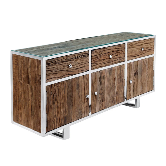 Gulbahar 150Cm 3 Drawer Sideboard