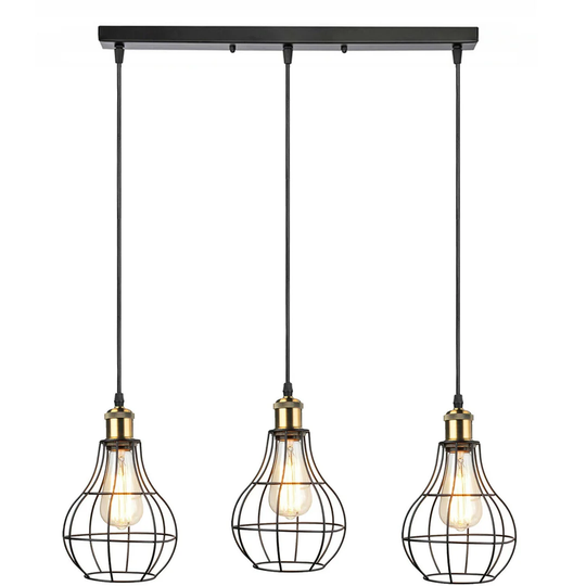 Abdel 3 - Light Kitchen Island Dome Pendant