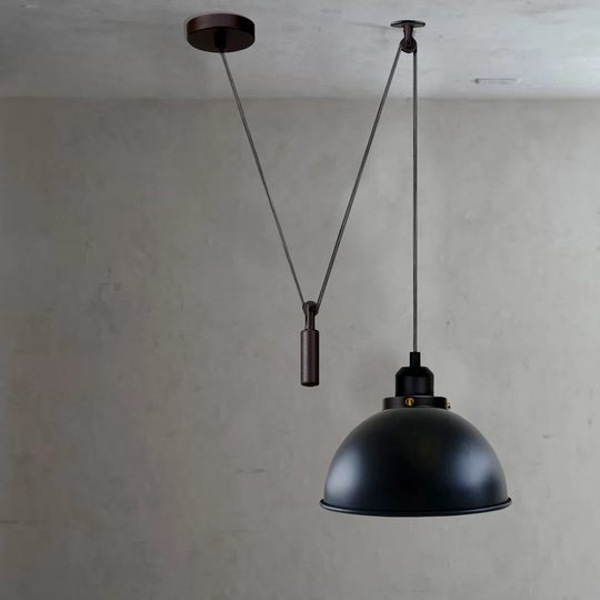Gassville 1-Light Dome Pendant