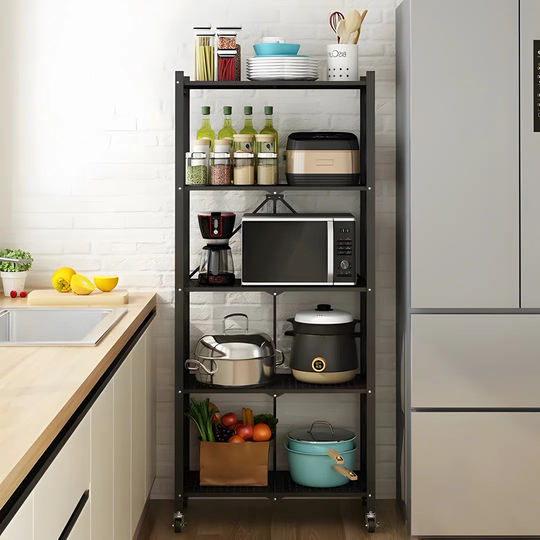 Simms 71Cm Kitchen Trolley with Iron Top