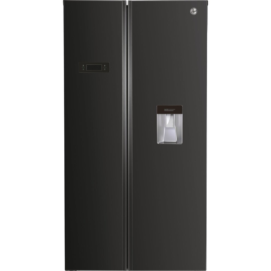 Hoover HHSBSO6174BWDK American Fridge Freezer - Black