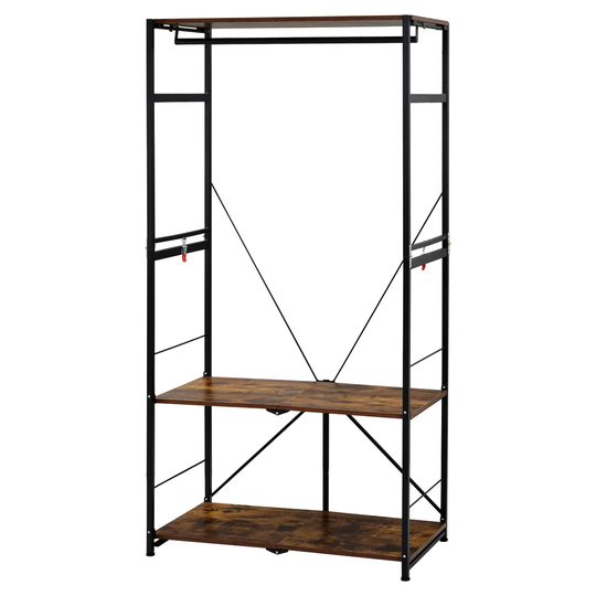 Scalf 90cm Wide Clothes Rack