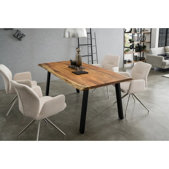Hoytt Rectangular 140Cm L x 80Cm W Dining Table
