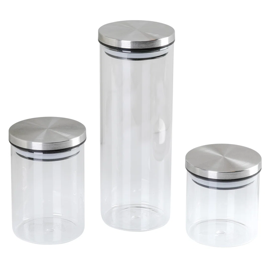 3 Piece Kitchen Canister Set