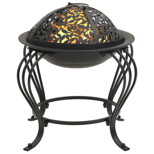 Dederang 6.82cm H x 7.59cm W Steel Wood Burning Outdoor Fire Pit