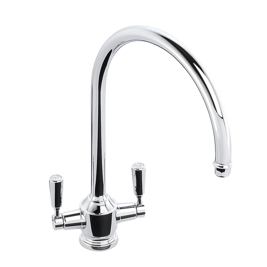 Hargrave Twin Lever Monobloc Tap
