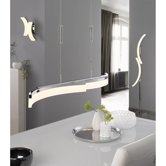 Tangenz 2-Light LED Kitchen Island Pendant