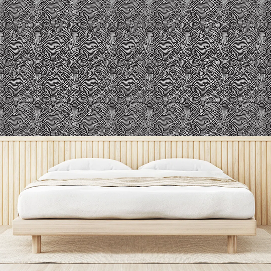 Aaqib Peel & Stick Matte Wallpaper Roll