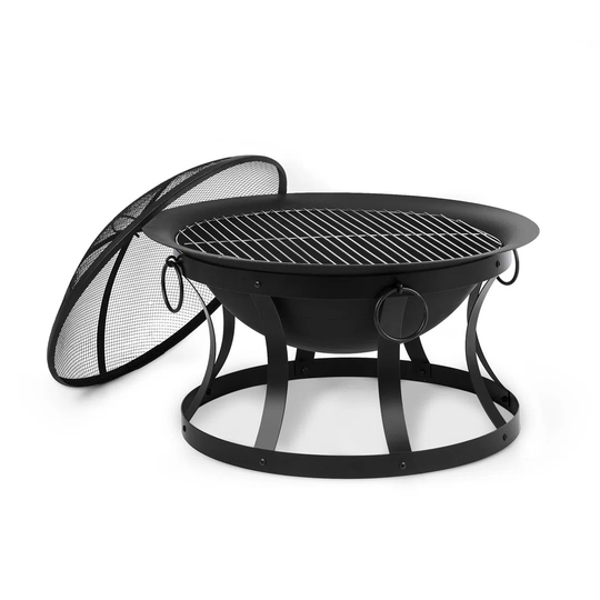 Pentos Cast Iron Charcoal/Wood Burning Fire Pit
