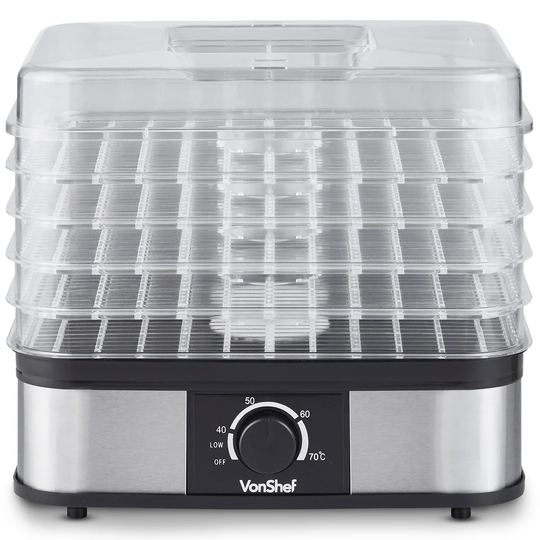 5 Tray Stainless Steel Food Dehydrator