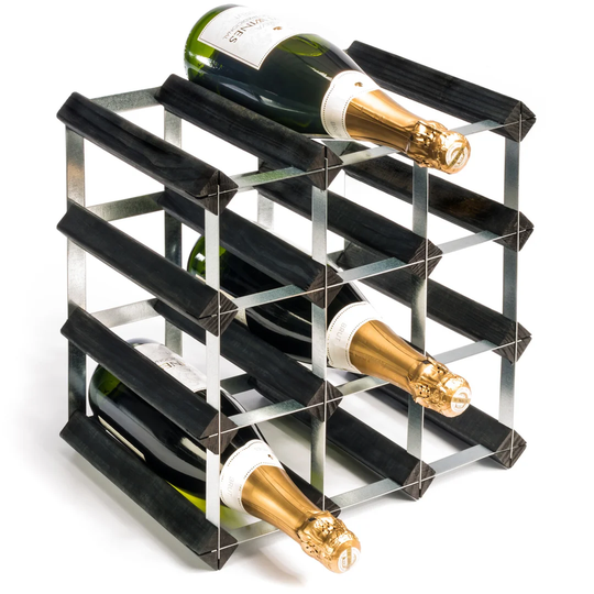 Barros 12 Bottle Wall Mounted Wine Rack