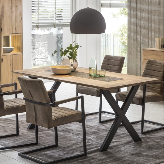 Xavier Solid Oak Dining Table