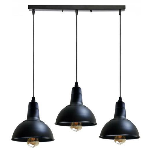 Lavaca 3-Light Kitchen Island Dome Pendant