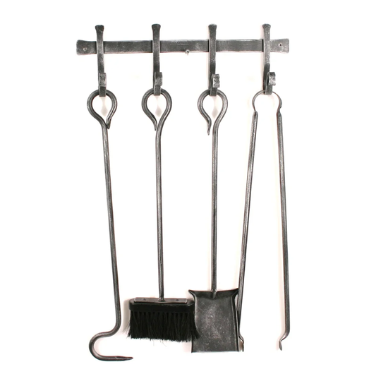 Jamal 5 Piece Iron Fireplace Tool Set