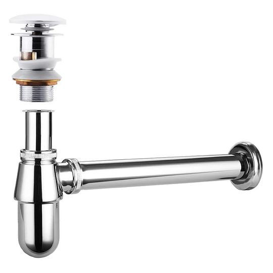 Mynatt 19cm Bathroom Sink Drain with Overflow