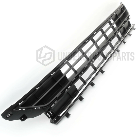 Front Lower Bottom Grille with Chrome Trim to fit VW Polo Mk6 2018 >