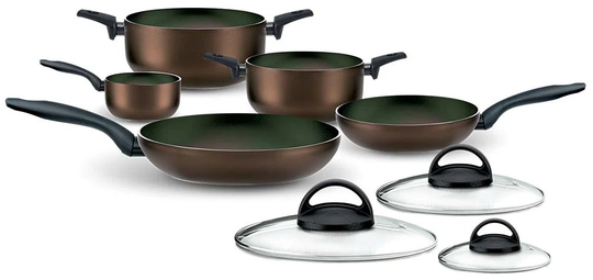 Sollos Diamante 5 Piece Aluminium Non Stick Cookware Set