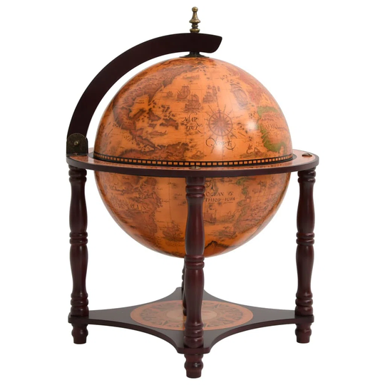 Darinka Solid Wood Tabletop Wine Bottle Rack in Brown
