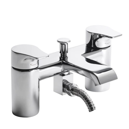 Blaze Deck Mounted Bath Shower Mixer