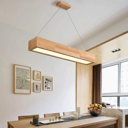 Avanel 1 - Light Kitchen Island Linear LED Pendant