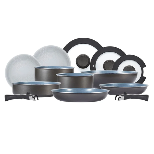 Belfry Kitchen 13 Pieces Aluminium Non Stick Cookware Set