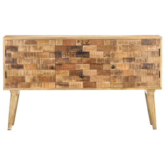Pinar 120 Cm Wide Mango Solid Wood Sideboard
