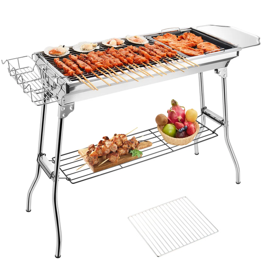 Dakota Fields 103cm Portable Charcoal BBQ
