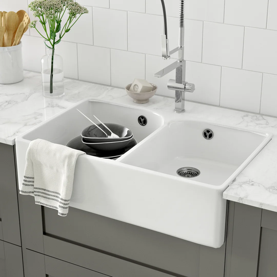 Farmhouse Double Bowl Kitchen Sink