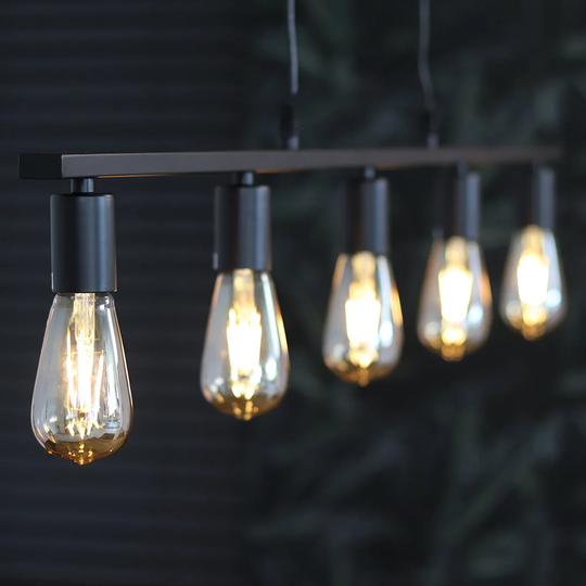 Gregson 5 - Light Kitchen Island Linear Pendant