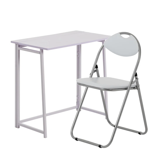 2 Piece Rectangular Computer Desk Office Set with Chair