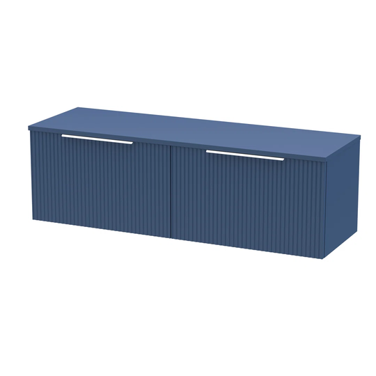 1200Mm Wall Hung 2-Drawer Vanity & Worktop