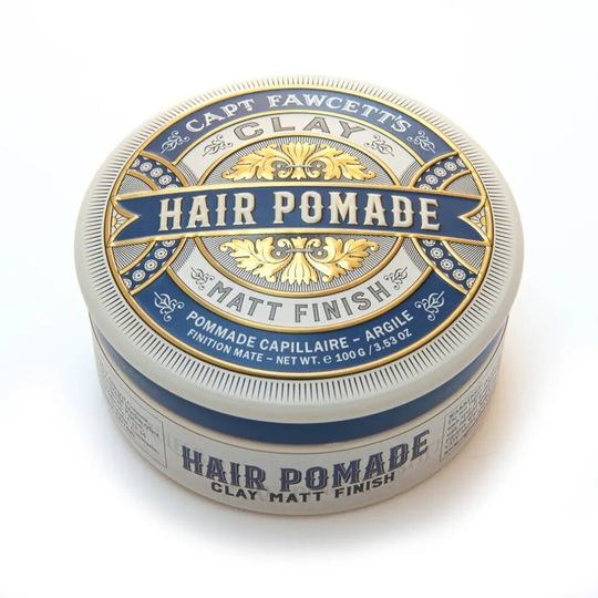 Captain Fawcett® 100% Natural Matt Finish Clay Pomade 100ml