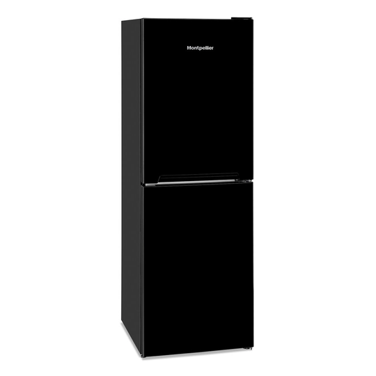 Montpellier MFF165K | 50/50 Freestanding Frost Free Fridge Freezer - Black